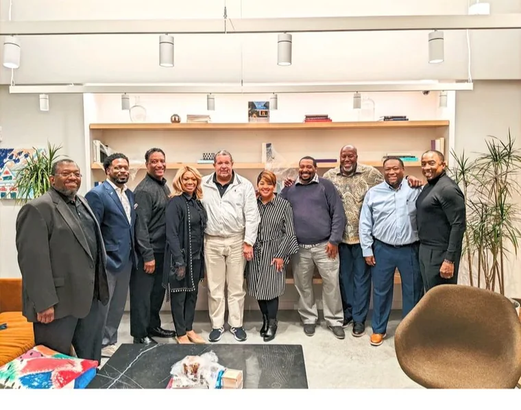 Dr. Martha Liddell with the Roberts Innovation Group team.